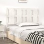 Cabecero de cama madera maciza de pino blanco 145,5x4x100 cm de vidaXL, Cabeceros y pies de cama - Ref: Foro24-817991, Precio...