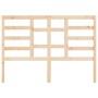 Cabecero de cama madera maciza de pino 126x4x104 cm de vidaXL, Cabeceros y pies de cama - Ref: Foro24-818130, Precio: 29,31 €...