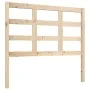Solid pine wood bed headboard 156x4x100 cm by vidaXL, Headboards and footboards - Ref: Foro24-817875, Price: 36,15 €, Discoun...