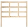 Solid pine wood bed headboard 156x4x100 cm by vidaXL, Headboards and footboards - Ref: Foro24-817875, Price: 36,15 €, Discoun...