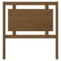 Cabecero de cama madera maciza pino marrón miel 95,5x4x100 cm de vidaXL, Cabeceros y pies de cama - Ref: Foro24-817923, Preci...