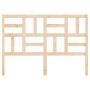 Cabecero de cama madera maciza de pino 126x4x104 cm de vidaXL, Cabeceros y pies de cama - Ref: Foro24-818180, Precio: 29,84 €...