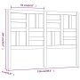 Cabecero de cama madera maciza de pino 126x4x104 cm de vidaXL, Cabeceros y pies de cama - Ref: Foro24-818180, Precio: 29,84 €...
