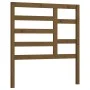 Bettkopfteil aus massivem Kiefernholz in Honigbraun, 96 x 4 x 104 cm von vidaXL, Kopf- und Fußteile - Ref: Foro24-818123, Pre...