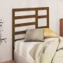 Bettkopfteil aus massivem Kiefernholz in Honigbraun, 96 x 4 x 104 cm von vidaXL, Kopf- und Fußteile - Ref: Foro24-818123, Pre...