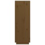 Aparador alto madera maciza de pino marrón miel 89x40x116,5 cm de vidaXL, Aparadores - Ref: Foro24-818218, Precio: 187,25 €, ...