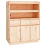 Aparador alto de madera maciza de pino 89x40x116,5 cm de vidaXL, Aparadores - Ref: Foro24-818215, Precio: 179,09 €, Descuento: %