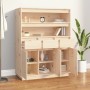 Aparador alto de madera maciza de pino 89x40x116,5 cm de vidaXL, Aparadores - Ref: Foro24-818215, Precio: 179,09 €, Descuento: %