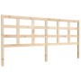 Cabecero de cama madera maciza de pino 205,5x4x100 cm de vidaXL, Cabeceros y pies de cama - Ref: Foro24-817910, Precio: 33,84...