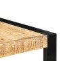 Mesa alta de cocina de madera maciza de mango 140x70x110 cm en Mesas de comedor | Comprar online en Foru.es