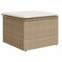 Set sofás jardín y cojines 6 pzas ratán sintético acacia beige en Conjuntos de jardín | Comprar online en Foru.es