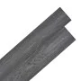 Black and white self-adhesive PVC floor slats 2.51m² 2mm by vidaXL, Floors and carpets - Ref: Foro24-342877, Price: 46,19 €, ...