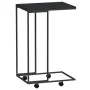 Hilfsschrank mit Rollen aus schwarzem Sperrholz, 40 x 30 x 63,5 cm von vidaXL, Couchtisch - Ref: Foro24-343097, Preis: 34,71 ...