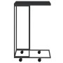 Armario auxiliar con ruedas contrachapado negro 40x30x63,5 cm de vidaXL, Mesas de centro - Ref: Foro24-343097, Precio: 35,31 ...