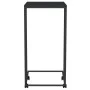 Hilfsschrank mit Rollen aus schwarzem Sperrholz, 40 x 30 x 63,5 cm von vidaXL, Couchtisch - Ref: Foro24-343097, Preis: 34,71 ...