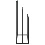 Toallero de pie de hierro negro 48x24x79 cm de vidaXL, Toalleros - Ref: Foro24-343090, Precio: 47,36 €, Descuento: %