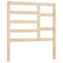 Cabecero de cama madera maciza de pino 96x4x104 cm de vidaXL, Cabeceros y pies de cama - Ref: Foro24-818120, Precio: 24,48 €,...