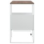 Mesa auxiliar de madera contrachapada blanca 55x36x59,5 cm de vidaXL, Mesas de centro - Ref: Foro24-343106, Precio: 35,66 €, ...