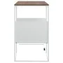 Mesa auxiliar de madera contrachapada blanca 55x36x59,5 cm de vidaXL, Mesas de centro - Ref: Foro24-343106, Precio: 35,07 €, ...