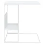 Weißer Beistelltisch aus Sperrholz, 55 x 36 x 59,5 cm von vidaXL, Couchtisch - Ref: Foro24-343107, Preis: 35,20 €, Rabatt: %