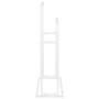Toallero de pie de hierro blanco 48x24x78,5 cm de vidaXL, Toalleros - Ref: Foro24-343088, Precio: 43,66 €, Descuento: %