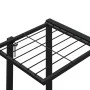 Soporte para flores con ruedas hierro negro 94,5x24,5x91,5 cm de vidaXL, Soportes para macetas - Ref: Foro24-343121, Precio: ...