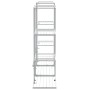 Soporte para flores de hierro blanco 94,5x25x89 cm de vidaXL, Soportes para macetas - Ref: Foro24-343120, Precio: 59,30 €, De...