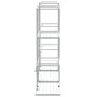 Soporte para flores de hierro blanco 94,5x25x89 cm de vidaXL, Soportes para macetas - Ref: Foro24-343120, Precio: 58,48 €, De...