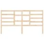 Cabecero de cama madera maciza de pino 206x4x104 cm de vidaXL, Cabeceros y pies de cama - Ref: Foro24-818160, Precio: 39,48 €...