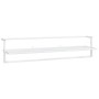 Toallero de hierro blanco 95x25x22 cm de vidaXL, Toalleros - Ref: Foro24-343093, Precio: 38,36 €, Descuento: %