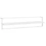 Toallero de hierro blanco 95x25x22 cm de vidaXL, Toalleros - Ref: Foro24-343093, Precio: 37,73 €, Descuento: %
