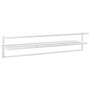 Toallero de hierro blanco 95x25x22 cm de vidaXL, Toalleros - Ref: Foro24-343093, Precio: 38,36 €, Descuento: %
