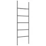 Toallero en escalera con 5 niveles hierro negro 58x175 cm de vidaXL, Toalleros - Ref: Foro24-343114, Precio: 37,91 €, Descuen...