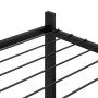 Soporte para flores con ruedas hierro negro 83x25x83,5 cm de vidaXL, Soportes para macetas - Ref: Foro24-343128, Precio: 49,1...