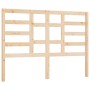 Cabecero de cama madera maciza de pino 146x4x104 cm de vidaXL, Cabeceros y pies de cama - Ref: Foro24-818140, Precio: 36,06 €...