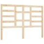 Cabecero de cama madera maciza de pino 146x4x104 cm de vidaXL, Cabeceros y pies de cama - Ref: Foro24-818140, Precio: 35,51 €...