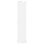 Mueble zapatero madera contrachapada blanco brillo 59x17x81 cm de vidaXL, Zapateros y organizadores de calzado - Ref: Foro24-...