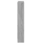 Mueble zapatero madera contrachapada gris Sonoma 59x17x108 cm de vidaXL, Zapateros y organizadores de calzado - Ref: Foro24-3...