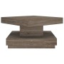 Mesa de centro de MDF gris 60x60x35 cm en Mesas de centro | Comprar online en Foru.es