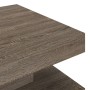 Mesa de centro de MDF gris 60x60x35 cm en Mesas de centro | Comprar online en Foru.es