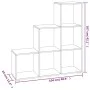 Estantería forma de escalera madera contrachapada negro de vidaXL, Librerías y estanterías - Ref: Foro24-342603, Precio: 74,9...