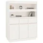 Aparador alto de madera maciza de pino blanco 89x40x116,5 cm de vidaXL, Aparadores - Ref: Foro24-818216, Precio: 198,92 €, De...