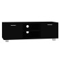 Mueble para TV madera contrachapada negro 120x40,5x35 cm de vidaXL, Muebles TV - Ref: Foro24-342617, Precio: 103,46 €, Descue...