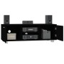 Mueble para TV madera contrachapada negro 120x40,5x35 cm de vidaXL, Muebles TV - Ref: Foro24-342617, Precio: 103,46 €, Descue...