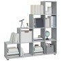 Estantería forma de escalera madera contrachapada gris Sonoma de vidaXL, Librerías y estanterías - Ref: Foro24-342601, Precio...