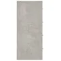Aparador con 4 cajones gris hormigón 60x30,5x71 cm de vidaXL, Aparadores - Ref: Foro24-342578, Precio: 95,60 €, Descuento: %