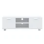 Mueble para TV madera contrachapada blanco 120x40,5x35 cm de vidaXL, Muebles TV - Ref: Foro24-342615, Precio: 102,21 €, Descu...