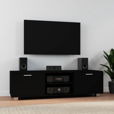 Mueble para TV madera contrachapada negro 140x40,5x35 cm de vidaXL, Muebles TV - Ref: Foro24-342624, Precio: 108,50 €, Descue...