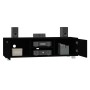 Mueble para TV madera contrachapada negro 140x40,5x35 cm de vidaXL, Muebles TV - Ref: Foro24-342624, Precio: 108,50 €, Descue...