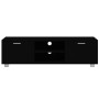 Mueble para TV madera contrachapada negro 140x40,5x35 cm de vidaXL, Muebles TV - Ref: Foro24-342624, Precio: 108,50 €, Descue...